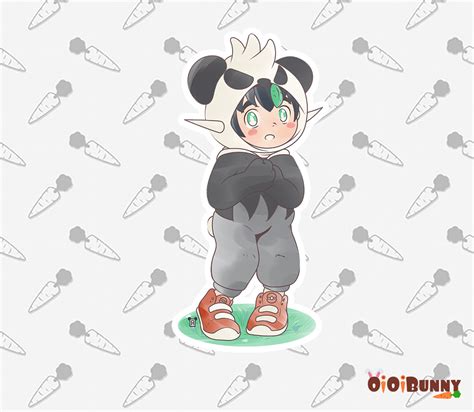 Pancham Fan – Sticker – OiOiBunny