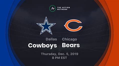 Cowboys vs. Bears Betting Odds, Predictions & Picks (December 5, 2019)