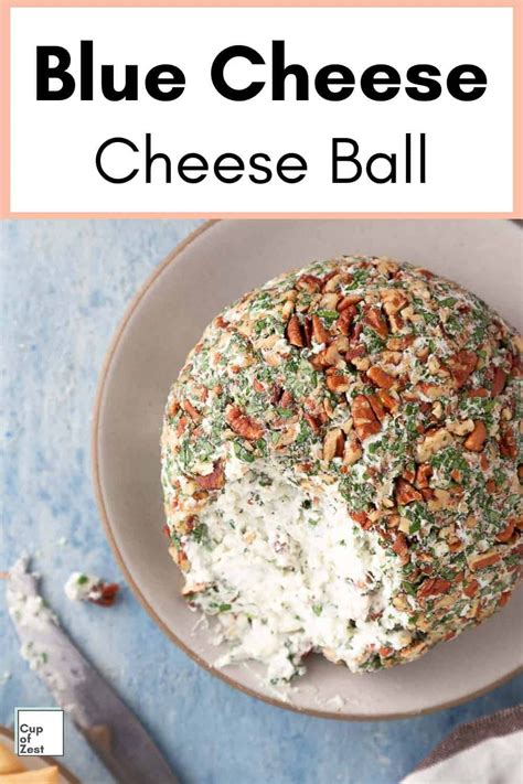 Creamy Blue Cheese Cheese Ball Recipe