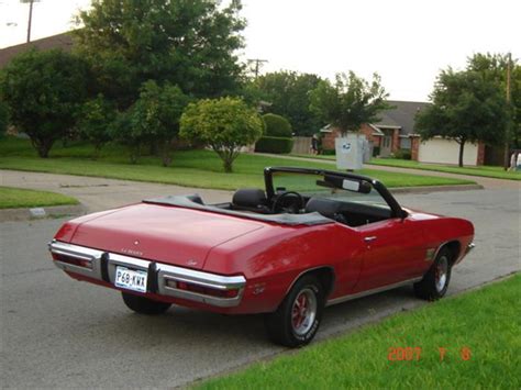 1971 PONTIAC LEMANS SPORT CONVERTIBLE