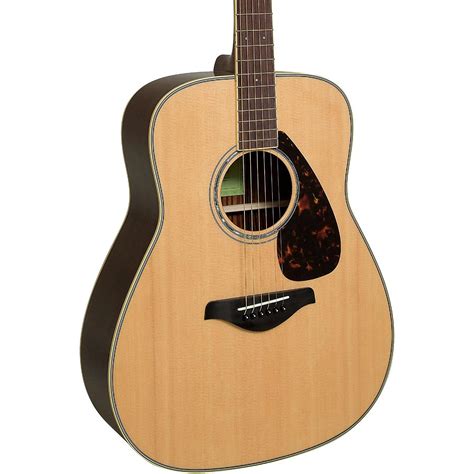 Yamaha FG830 Dreadnought Acoustic Guitar Natural | Guitar Center