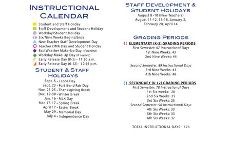 Frost Elementary - School District Instructional Calendar - Lamar Cisd - 2016-2017