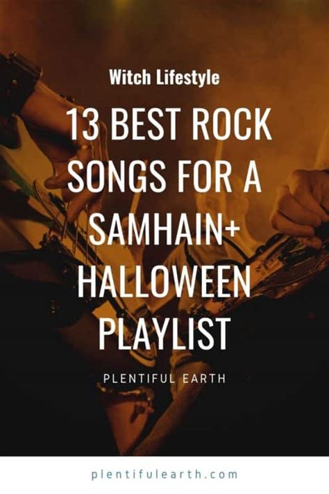 13 Best Rock Songs For A Samhain + Halloween Playlist - Plentiful Earth