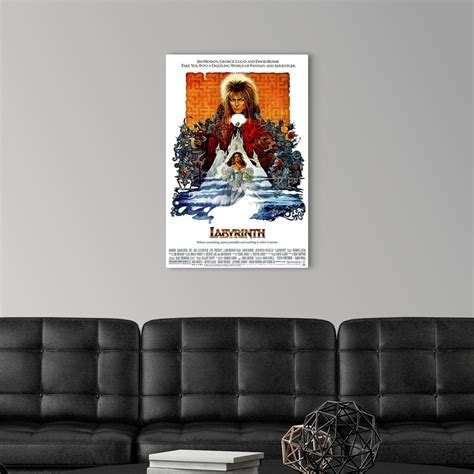 Labyrinth - Movie Poster Wall Art, Canvas Prints, Framed Prints, Wall ...