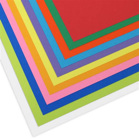 Card Stock: Assorted Colors - 100 Sheets - STEM | EAI Education