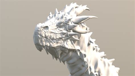 elder dragon (ready for 3D print) free download - Download Free 3D model by eon (@facerate ...