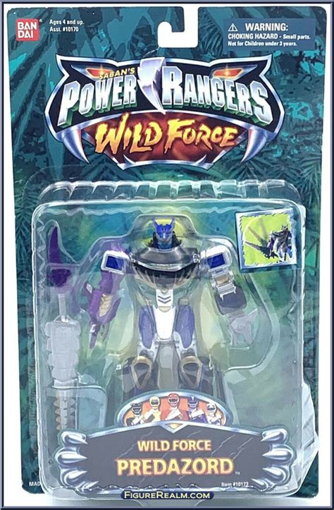 Wild Force Predazord - Power Rangers Wild Force - Action Zords - Bandai ...