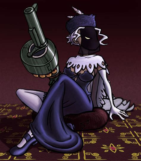 Skullgirls - Black Dahlia by southpawper on DeviantArt