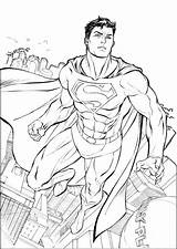 Superman Face Coloring Pages sketch template