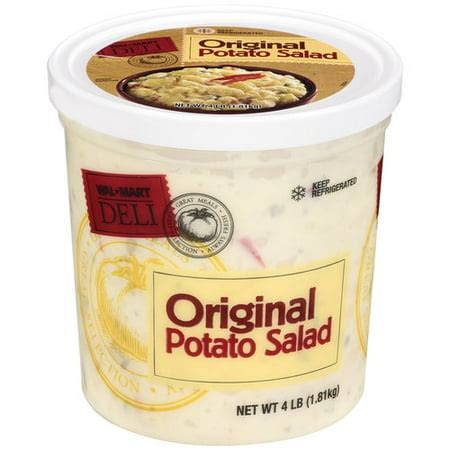 Walmart Deli Original Potato Salad, 4 Lb - Walmart.com