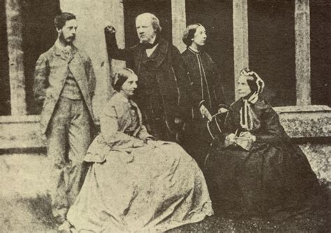 William Henry Fox Talbot & his family outside Lacock Abbey, 1872 – costume cocktail