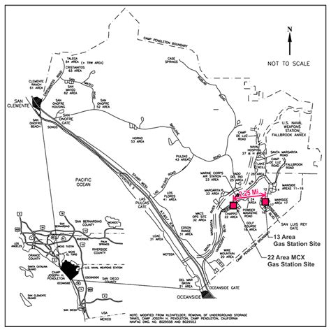 22 Area MCX Gas Station Site and 13 Area Gas Station Site Location Map ...