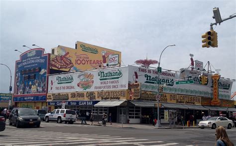 The original Nathan's in Coney Island. | Coney island, Landmarks ...