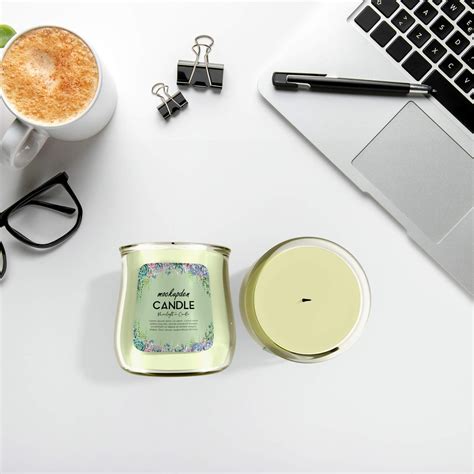 Free Candle Packaging Mockup PSD