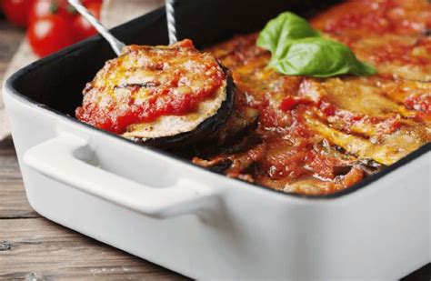 Low-Fat Eggplant Parmesan Recipe | SparkRecipes