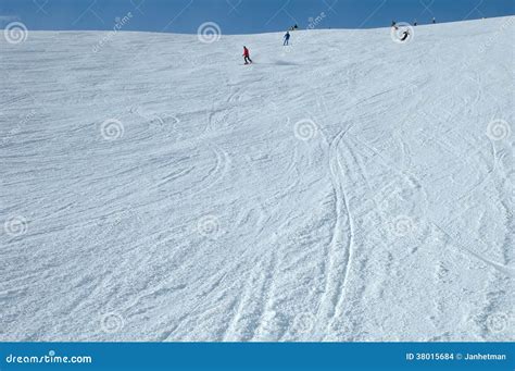 Ski slope stock photo. Image of active, peak, holidays - 38015684