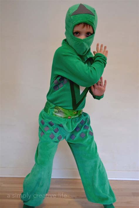 a simply creative life: green ninja costume