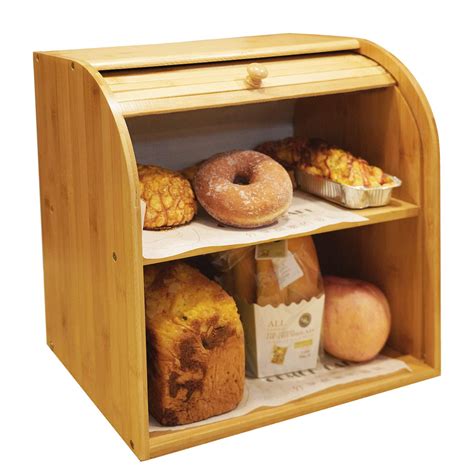 Best Bamboo Bread Boxes For Kitchen Counter - Home & Home