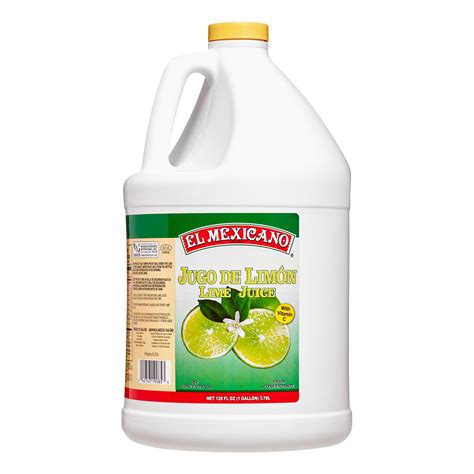 El Mexicano, Lime Juice, 1 gl - Walmart.com