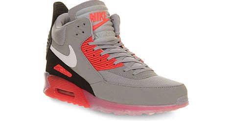 Nike Air Max 90 High-Top Trainers - For Men in Grey for Men | Lyst UK