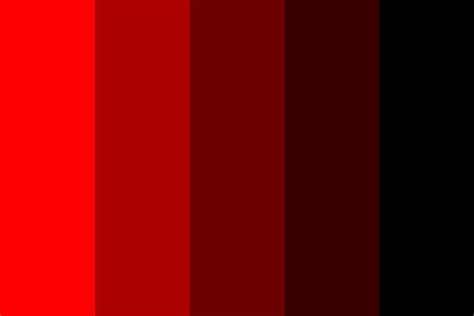 Reverse Monochromatic Red Color Palette | Red colour palette, Red color schemes, Black color palette