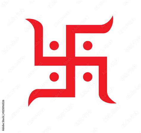 Swastika vector design beautiful. Swastika symbol art. Spiritual Hindu ...