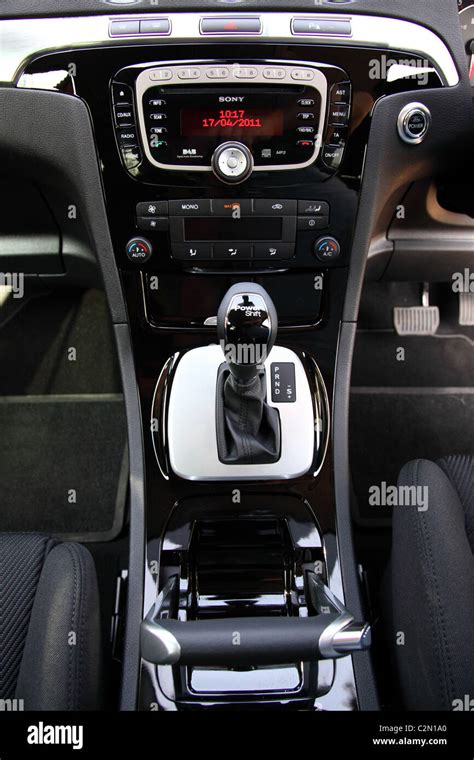 A Ford Galaxy car interior Stock Photo - Alamy