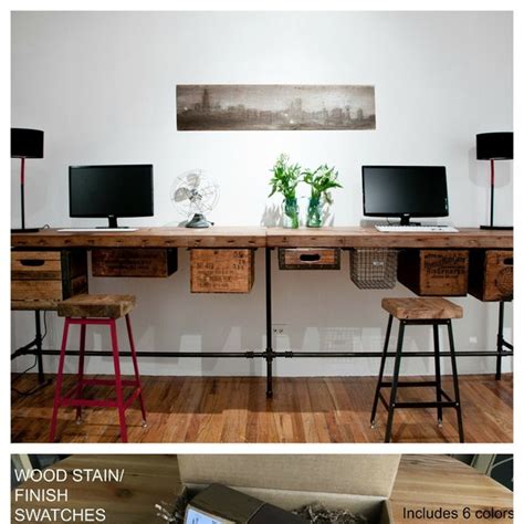 Reclaimed Wood Desk - Etsy