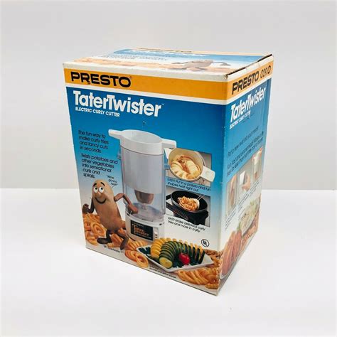 Vintage Presto Potato Tater Twister Electric Curly French Fry Cutter 2930 NIB - Kitchen Tools ...