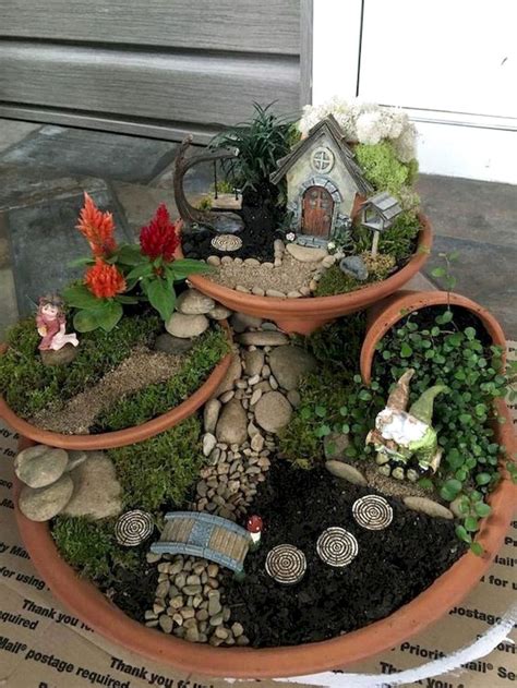 40 Favourite Indoor Fairy Garden Ideas #FairyGarden #FairyIdeas The beautiful garden design need ...