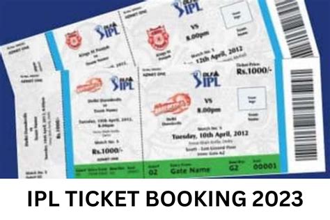 IPL Ticket Booking 2024: Price List, Buy Stadium Wise @ BookmyShow, Paytm