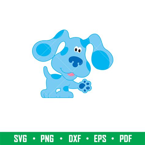 Blues Clues Svg, Blues Clues Paw Print Svg, Blues Dog Svg, C | Inspire ...