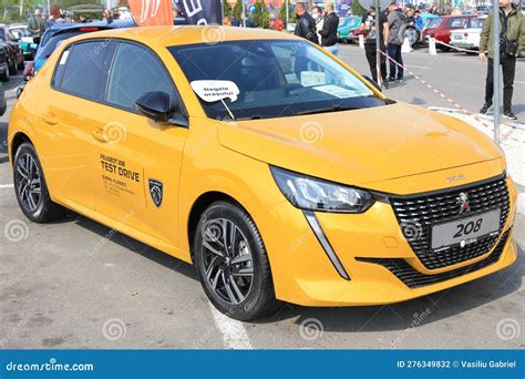 The New Peugeot 208, Yellow Car 2023 Editorial Photography - Image of electro, parade: 276349832