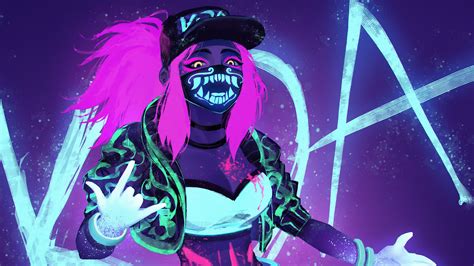 K/DA Akali Neon League Of Legends LoL lol league of legends, K/DA Akali, K/DA - League of ...