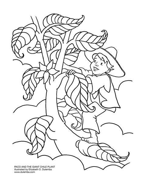 Jack And The Beanstalk Coloring Pages - Coloring Home