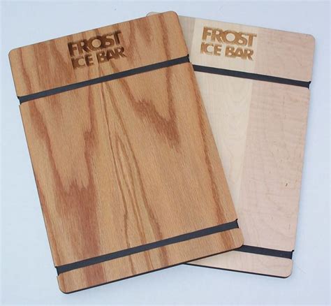 Wooden Menus, Wood Menu | Wood menu, Wood menu board, Restaurant menu holder