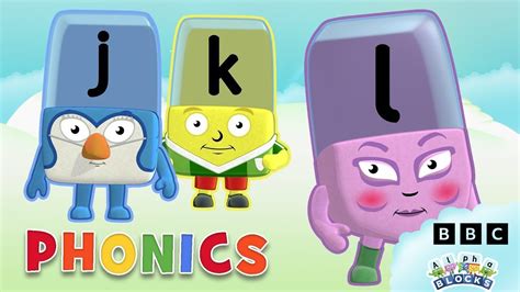 Phonics - Learn to Read | Letters J, K, L | Alphablocks - YouTube