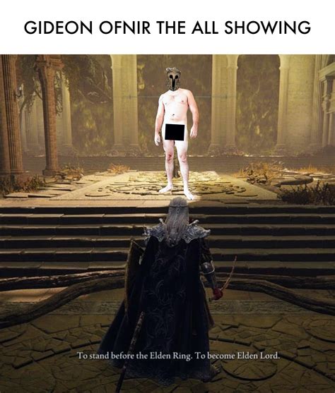 Sir Gideon Ofnir the… : r/Eldenring