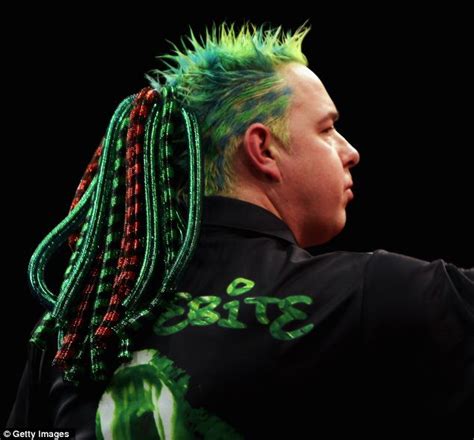 Peter Wright, darts star, shows off crazy haircut Daily Mail - DaftSex HD