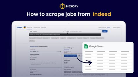 How to scrape Indeed jobs | Hexofy Tutorial