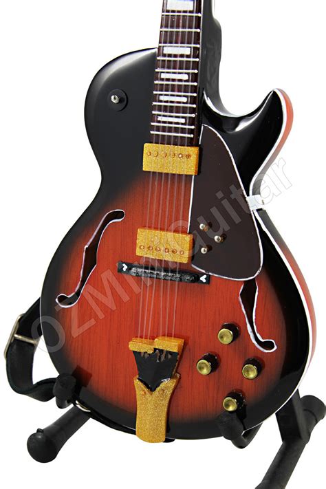 Miniature Guitar George Benson Signature Sunburst GB10 - OZMiniGuitar