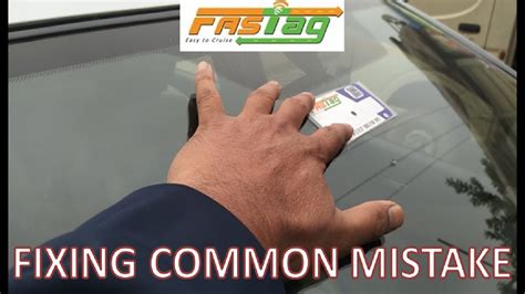 FASTage Fixing Common Issues/Problem at Toll-Plaza | How to Fix FASTag on Vehicle/Car Windshield ...