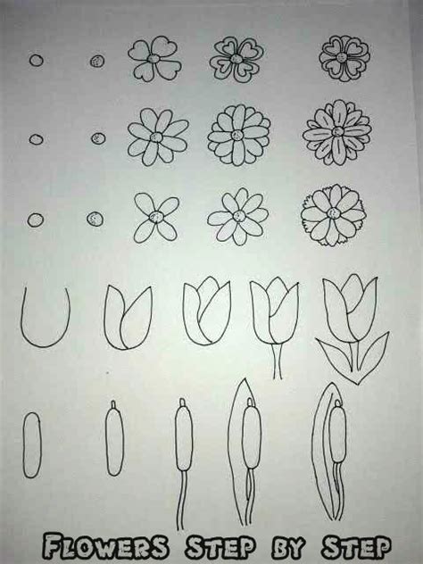 How To Draw Nature Step By Step - I add two points on each side of the ...