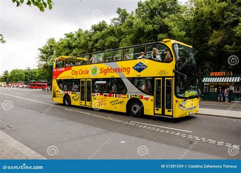 Sightseeing Bus in Berlin, Germany Editorial Stock Image - Image of ...