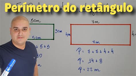 Perímetro do retângulo - YouTube