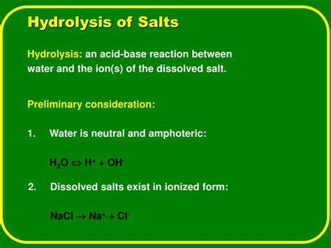 What Is Salt Hydrolysis Explain Hydrolysis Of Salts Of Cbse Class | My XXX Hot Girl