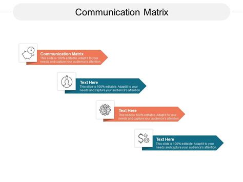 Communication Matrix Ppt Powerpoint Presentation Slides Clipart Images Cpb | Presentation ...