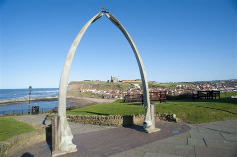 Free Stock Photo 7866 Whale bone monument at Whitby | freeimageslive