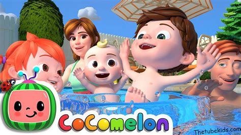 CoComelon Swimming Song And Lyrics Nursery Rhymes | Thetubekids