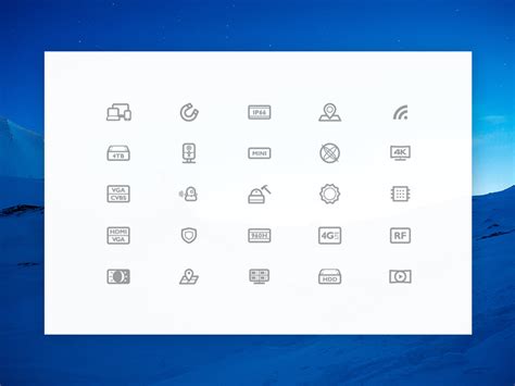 Some Icons For EZVIZ Inc by xooqin on Dribbble